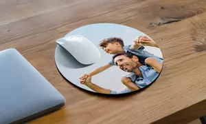 One, Two, or Three personalised mouse pads at Printerpix (up to 63% Off)