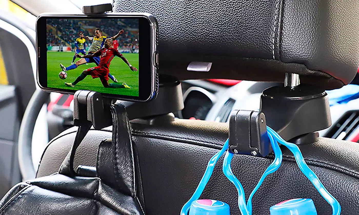 1 o 2 soportes de teléfono para el reposacabezas - Primary Image