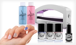 $49.99 for a Gel Polish LED Nail-Setting Kit