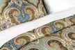 Milano 300TC 100% Cotton Sateen Paisley Printed Duvet Set (3-Piece) - Second Medium