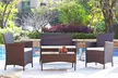 Rattan-Effect Garden Furniture Set in Choice of Colour for £169.99 With Free Delivery (72% Off) - Image 4