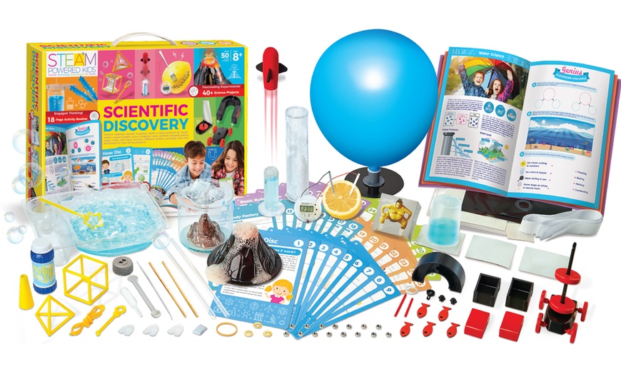 Image 1: 4M Kids' STEAM Scientific Discovery Kit