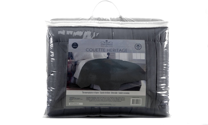 Image 16: Couette "Soft Luxe" satinée 250 g de Sampur