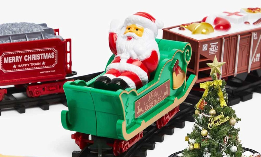 Image 2: Trenino per Albero di Natale Bakaji