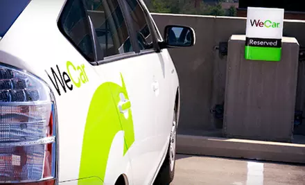 $25 for a One-Year Car-Share Membership and $50 Driving Credit to WeCar (Up to $75 Value) - Primary Image