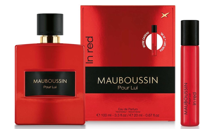 Image 1: Coffret "Pour lui in red" de Mauboussin