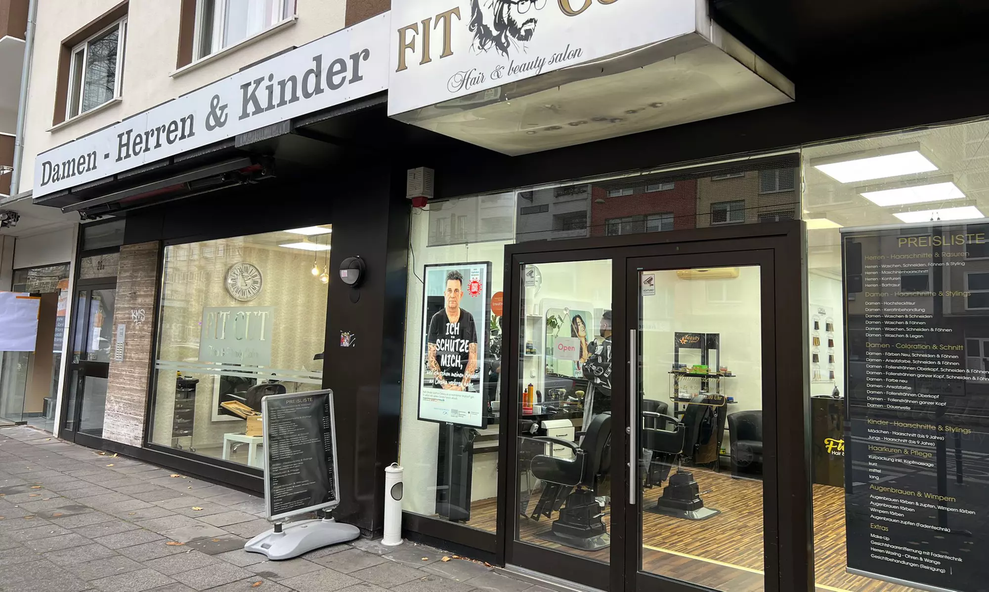 Friseurleistungen für Damen