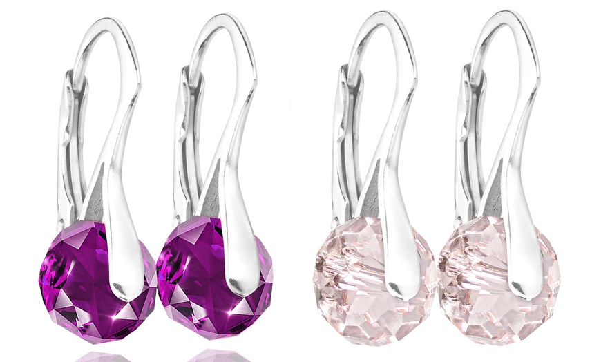 Image 30: Ah! Jewellery Earrings with Crystals from Swarovski®