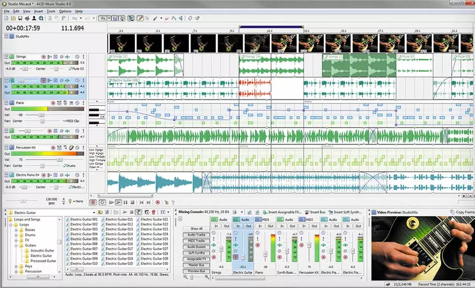 $19.99 for Sony Acid Music Studio 8.0 for Windows ($69.95 List Price). Free Shipping and Returns. - Second Medium