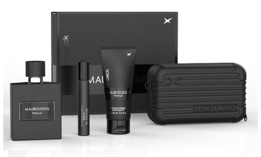 Image 1: Coffret-cadeau "Pour lui in black" Mauboussin