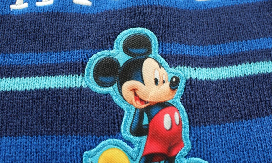 Image 10: Ensemble bonnet et gants Lilo & Stitch, Paw Patrol et Mickey