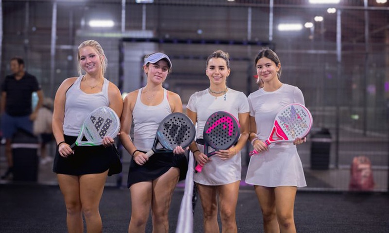 60- Or 90-Minute Padel Private Lesson w/ Padel Racquet inlcuded