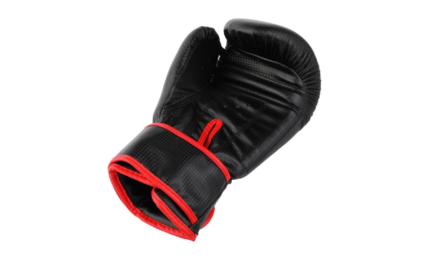 Image 6: PVC Compressed Sponge Combat Training Boxing Gloves