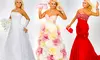 Women's Designer Dresses at Nina's Collection Boutique (50% Off). Two Options Available.
