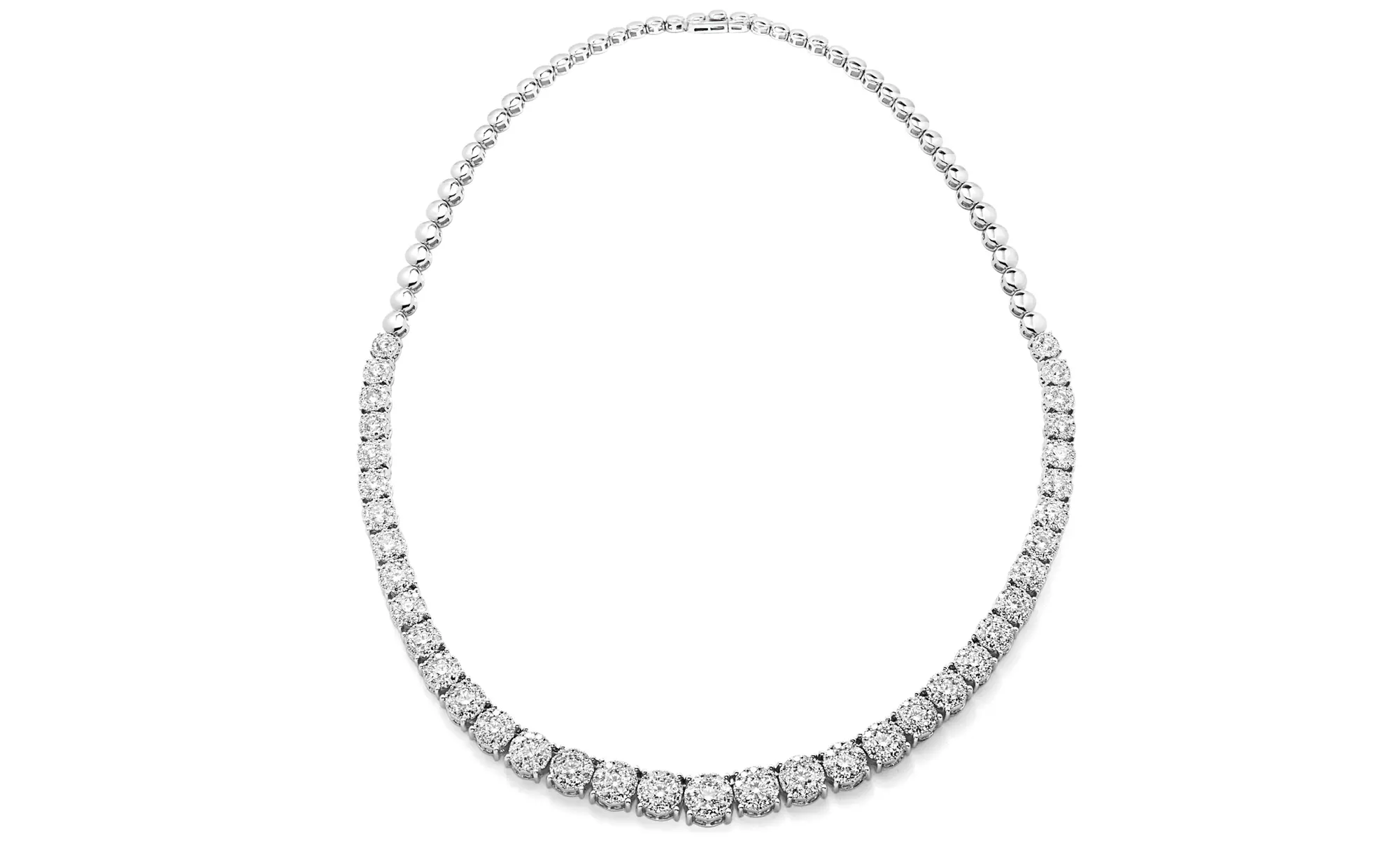 16.25 CTTW Diamond Necklace in 14K Gold - Primary Image