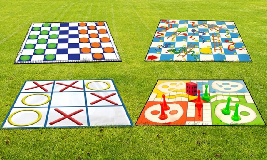 Image 1: Giant Garden Board Games