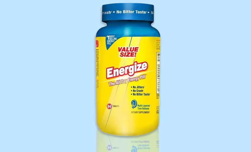 $21.99 for One 84-Count Bottle of iSatori Energize All Day Energy Supplement ($34.99 List Price). Free Shipping. - Primary Image