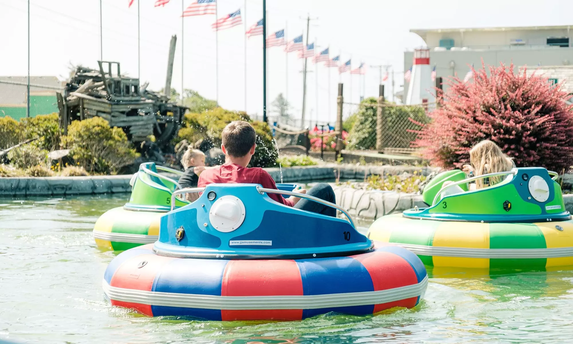 Mini Golf with Optional Boat Ride, LazerMaze and Arcade Pass for 1, 2, or 4 at Pacific Paradise (Up to 55% Off) - Primary Image