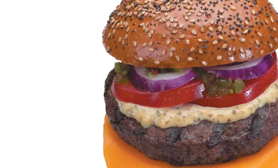Two Burger Combo Meals at Hero Certified Burgers, Queen Street West Location (40% Off). Two Options Available.   - Primary Image
