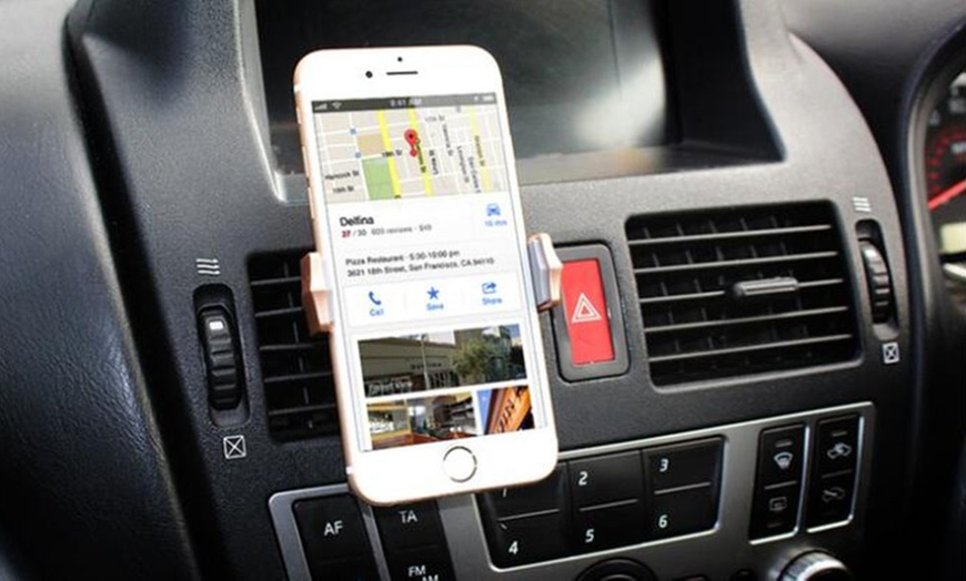 Image 4: Car Vent Smartphone Holder