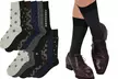 (6 & 12 Pair Pack) Men's Assorted Classic Cotton Blend Dress Socks - Second Medium