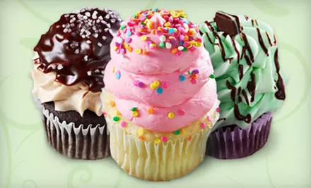 Two or Six Gourmet Cupcakes at Gigi's Cupcakes (54% Off) - Primary Image