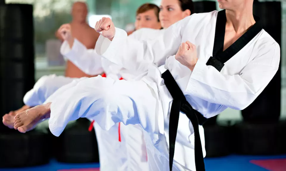 $15 for Unlimited Martial-Arts Classes with Uniform at National Karate ($150 Value) - Primary Image