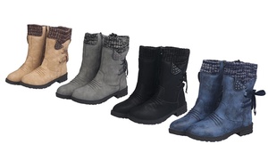 Women's Low Heel Boots