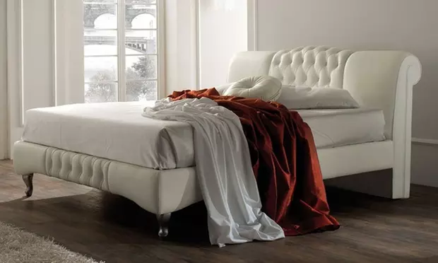 Knightsbridge Designer Bed Frame (£189) Plus Mattress (from £289) With Free Delivery - Primary Image