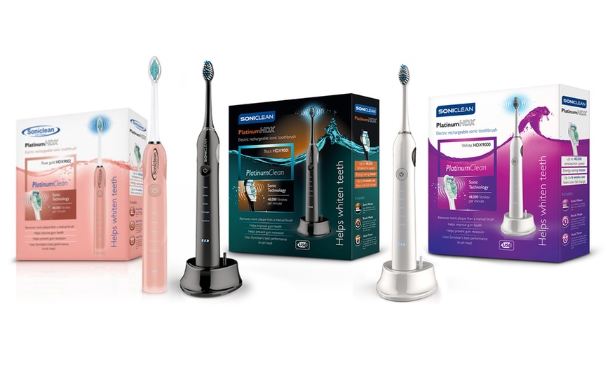 Image 1: Soniclean Electric Toothbrush