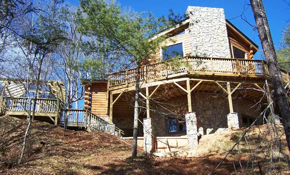 3-Night Stay for Up to 14 in a Lodge or Cabin at Buffalo Creek Vacations in Clyde, NC. Combine Up to 6 Nights. - Primary Image