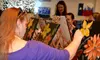$15 Toward Painting Classes with Wine