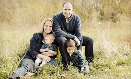 $49 for a One-Hour On-Location Photo Shoot for Up to Eight with Prints at Rockwell Photography Indy ($199 Value) - Primary Image