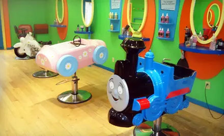 One or Three Groupons, Each Good for One Children's Haircut at Melonhead (Up to 55% Off) - Primary Image