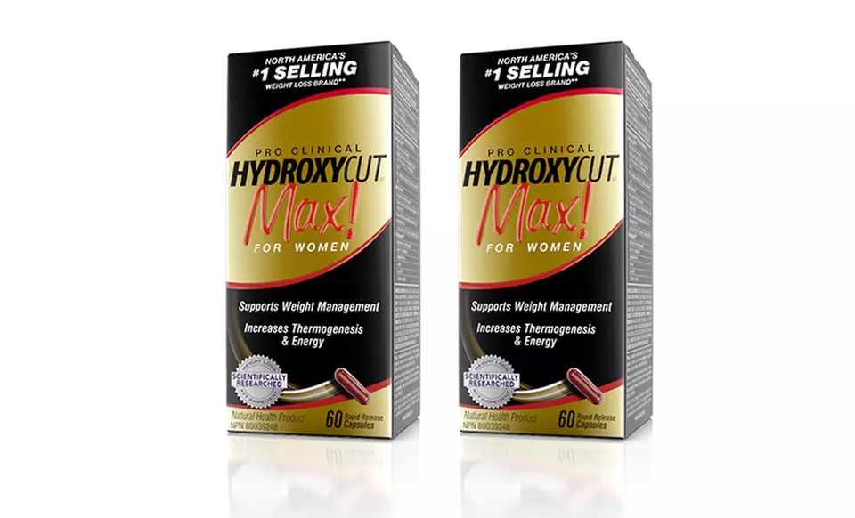 2-Pack Hydroxycut Max! for Women | Groupon Goods