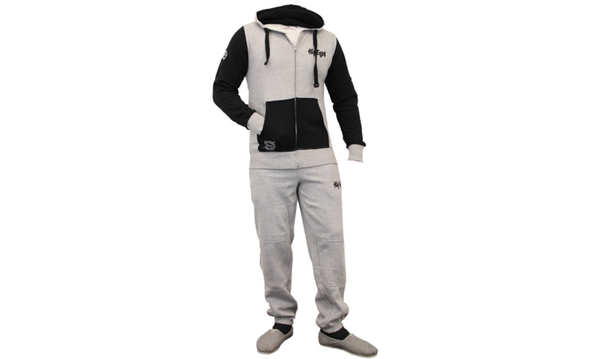 Image 35: Men's Two-Piece Tracksuit Set