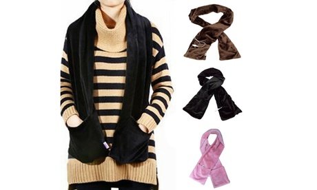 Sciarpa riscaldata tramite USB, disponibile in 3 colori