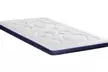 Surmatelas "Dolce Vita" technologie hybride, à mémoire de forme et mousse Hyper Soft, 5 cm - Second Medium
