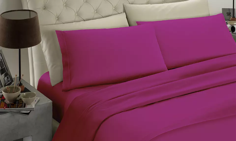 Completo lenzuola in 100% microfibra Made in Italy