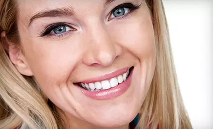 Dental Exam with X-rays and Cleaning, or Laser Teeth-Whitening Treatment at Advanced Dental (Up to 79% Off) - Primary Image