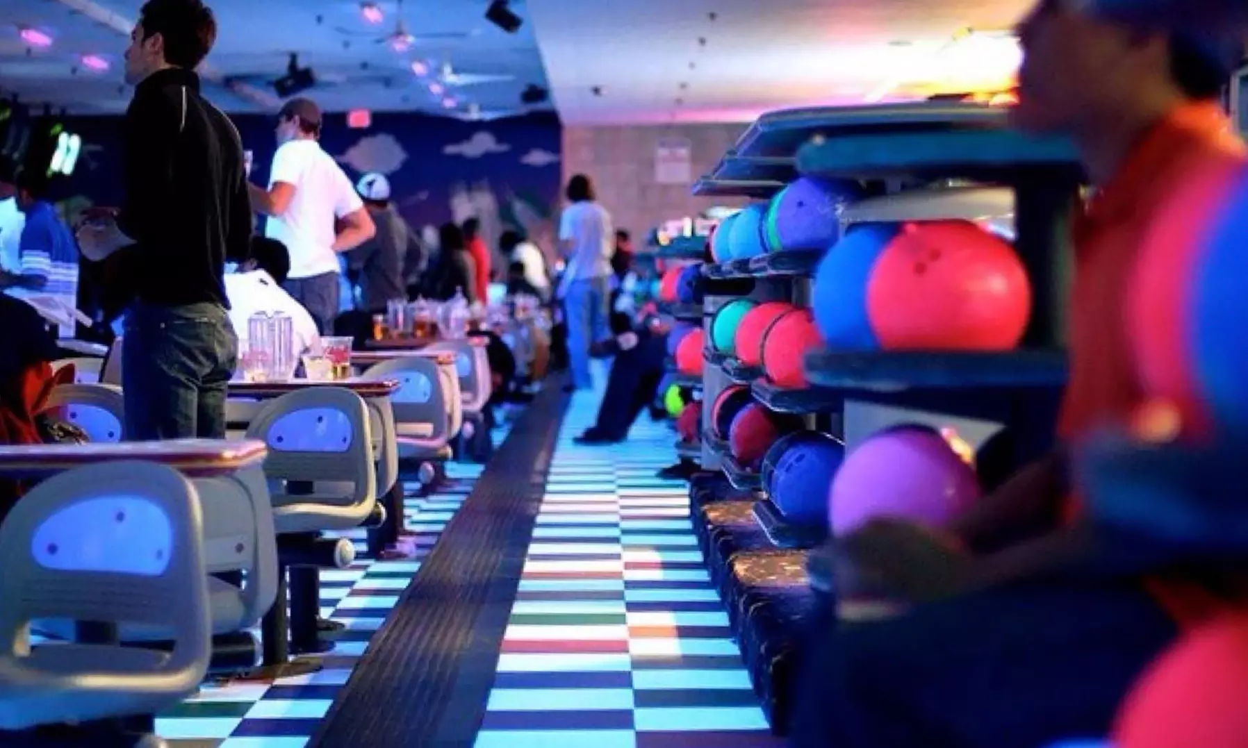 $19 for Three Games of Bowling with Shoe Rentals for Two at Waveland Bowl (Up to $40 Value)   - Primary Image