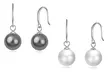 1 ou 2 paires de boucles d'oreilles pendantes en argent sterling ornées de perles d'eau douce, Philip Jones - Second Medium