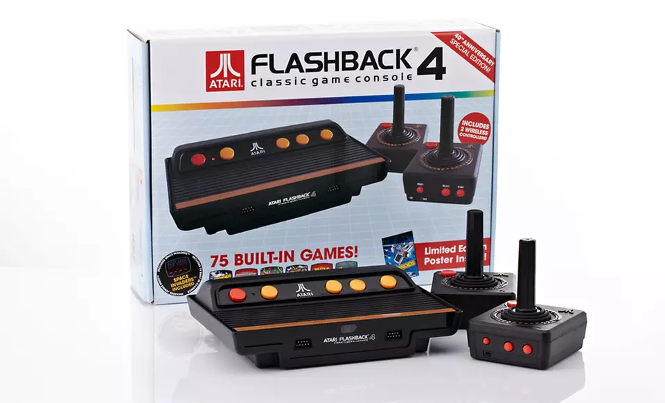 Atari Flashback 4 Classic Game Console. Free Shipping and Returns. - Second Medium