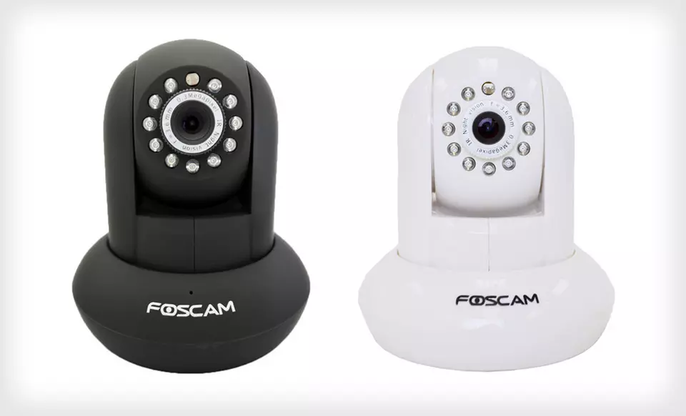 Black or White Foscam Wireless Camera with Optional 9dBi Antenna (Up to 61% Off). Free Shipping and Free Returns. - Primary Image