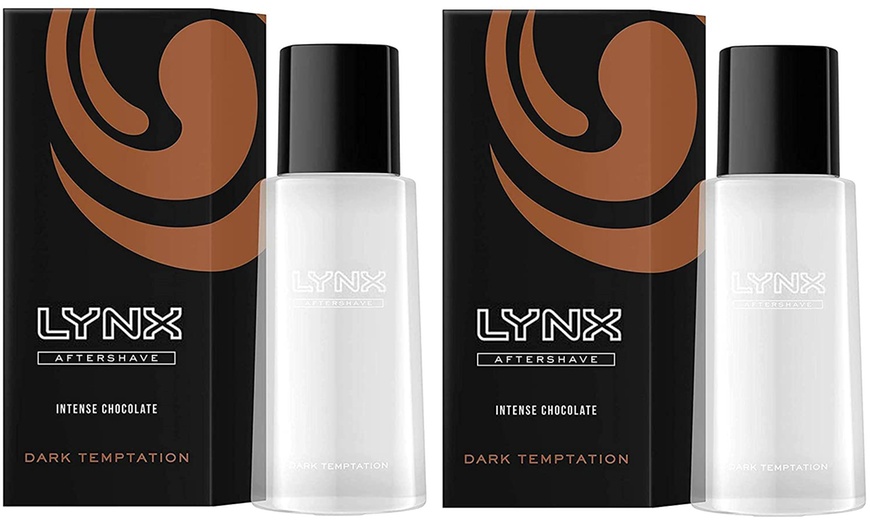 Image 2: Two-Pack of Lynx Africa or Dark Temptation Aftershave 100ml