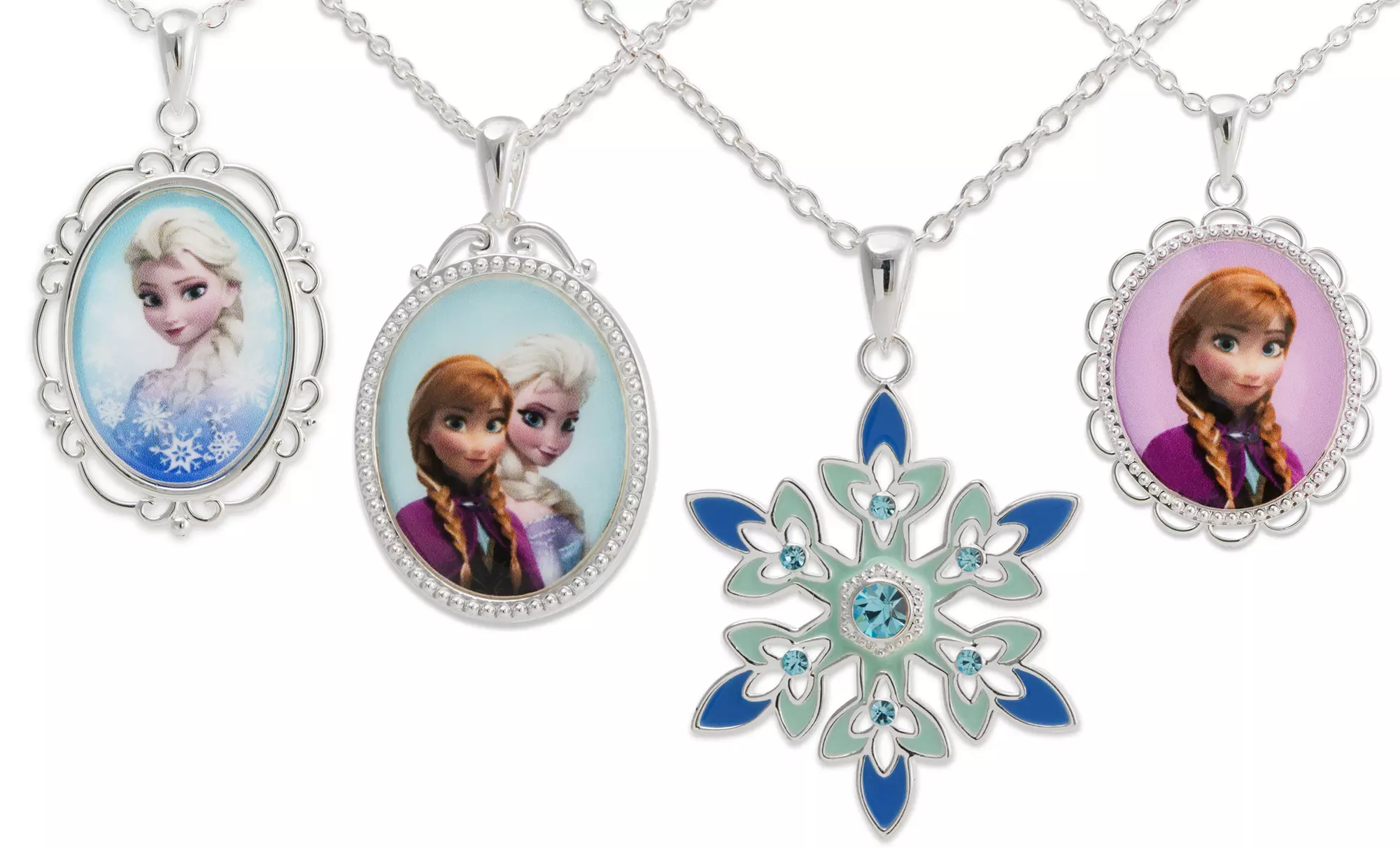Disney's Frozen Silver-Plated Enamel Jewelry - Primary Image