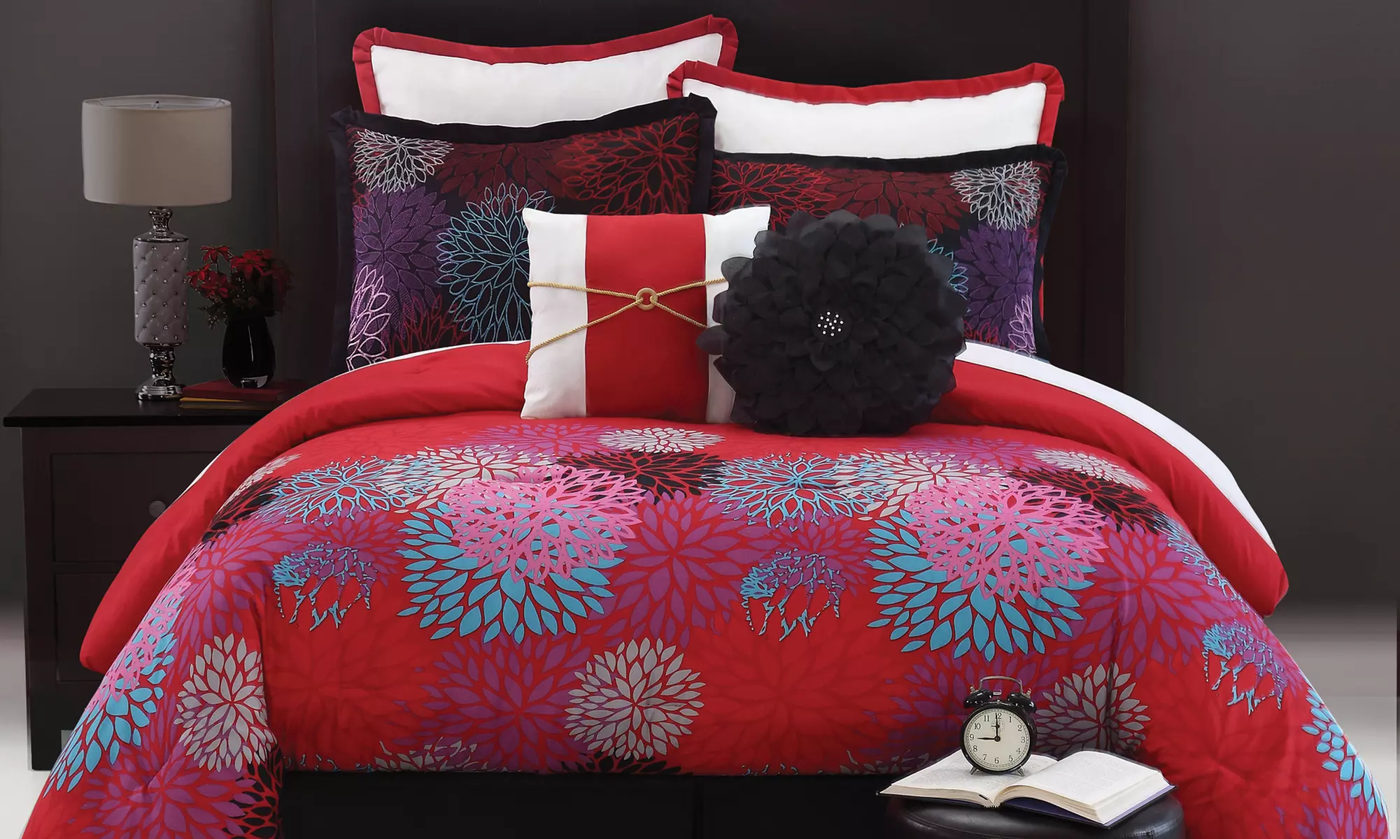 Floral 8-Piece Comforter Set - Second Medium