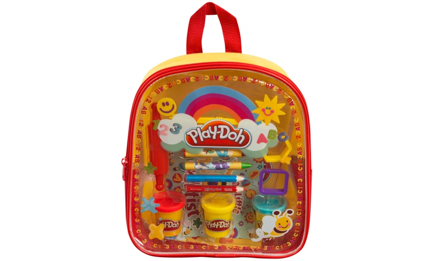 Image 5: Play-Doh Travel Activity Backpack