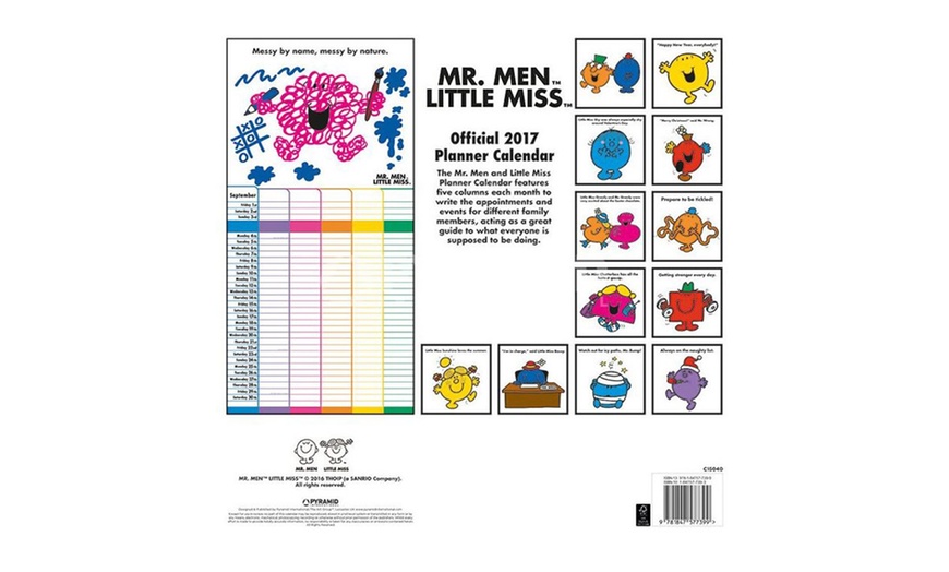 Image 4: Mr Men en Little Miss kalender 