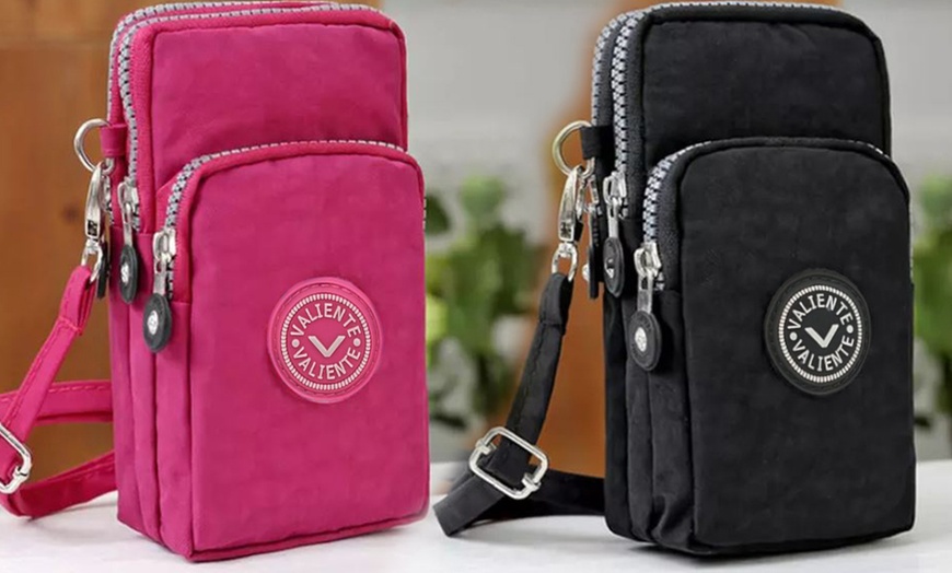 Image 10: One or Two Zipped Phone Bags